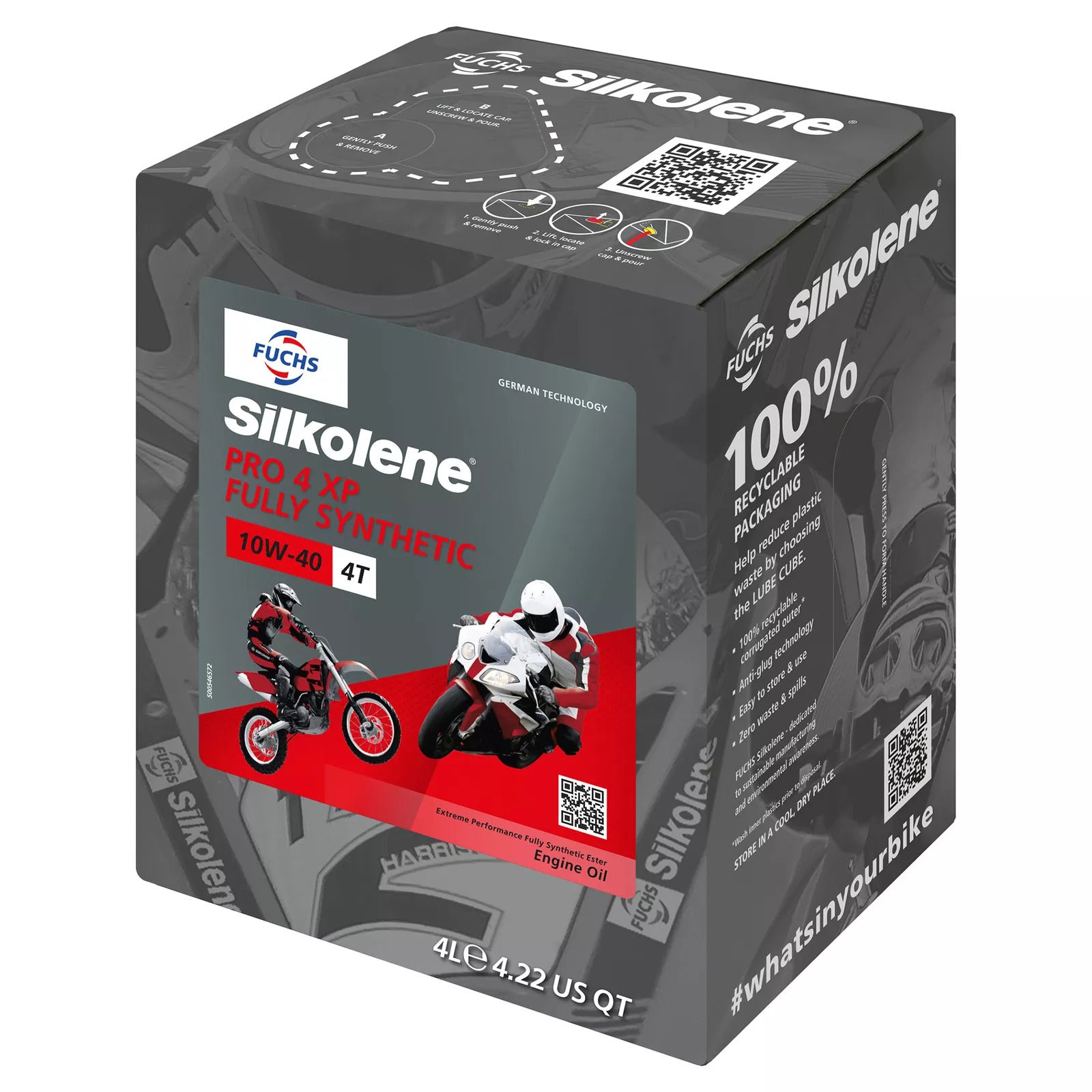 SILKOLENE PRO 4 XP 10W/40 4L CUBE