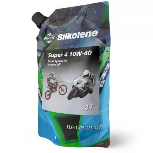 SILKOLENE SUPER-4 10W/40 1L POUCH