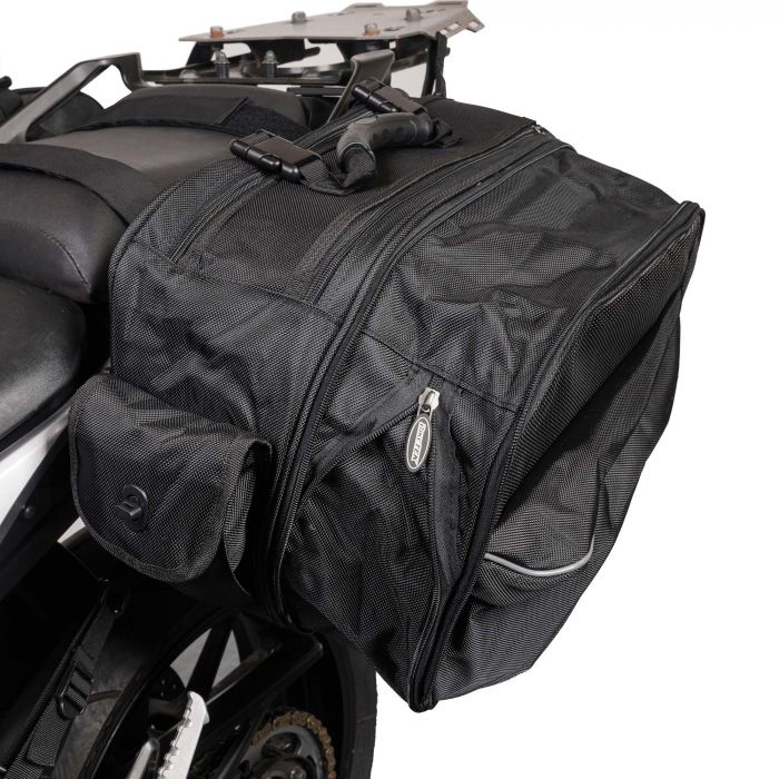 BikeTek Urbano Soft Motorcycle Panniers Saddle Bags