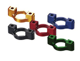 Pair of Red 14mm Rounded BikeTek Front Fork Adjusters