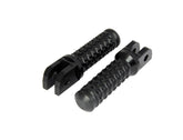 BikeTek Ally Footpegs With Slider (Pair) Suzuki Front Black SU11F