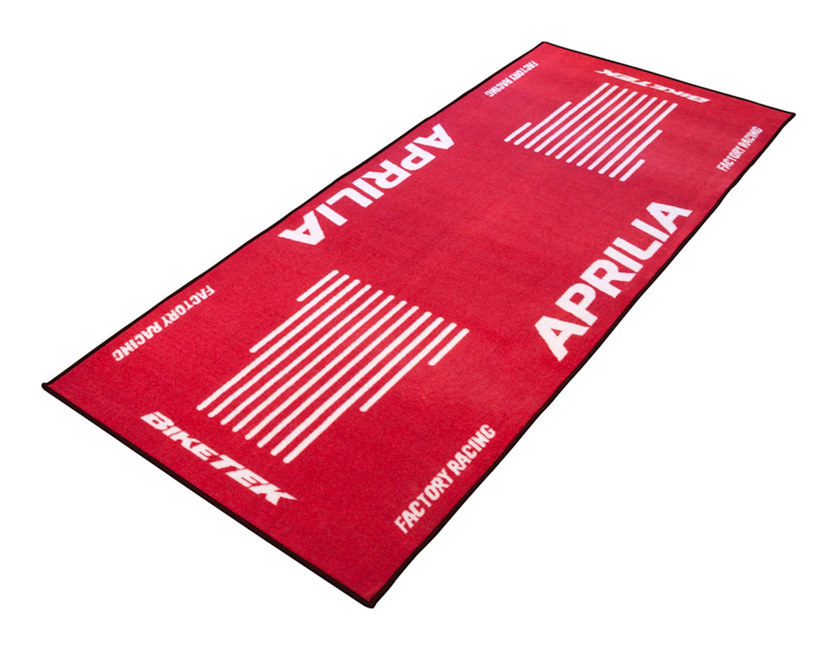 BikeTek Series 3 Aprilia Logo Garage Mat 190x80cm