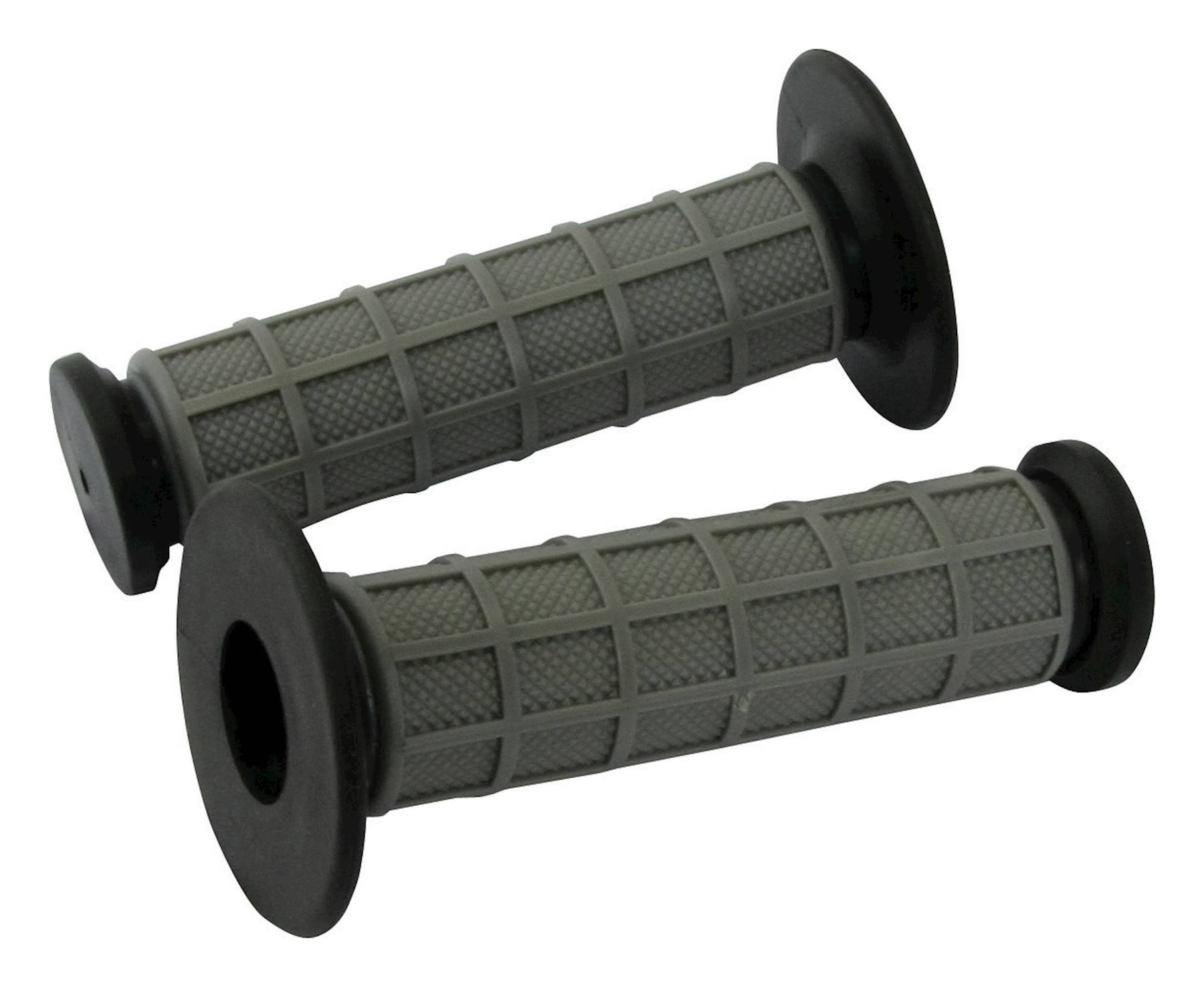 Bike It MX Matrix Dual Compound Motocross Grips Black Grey