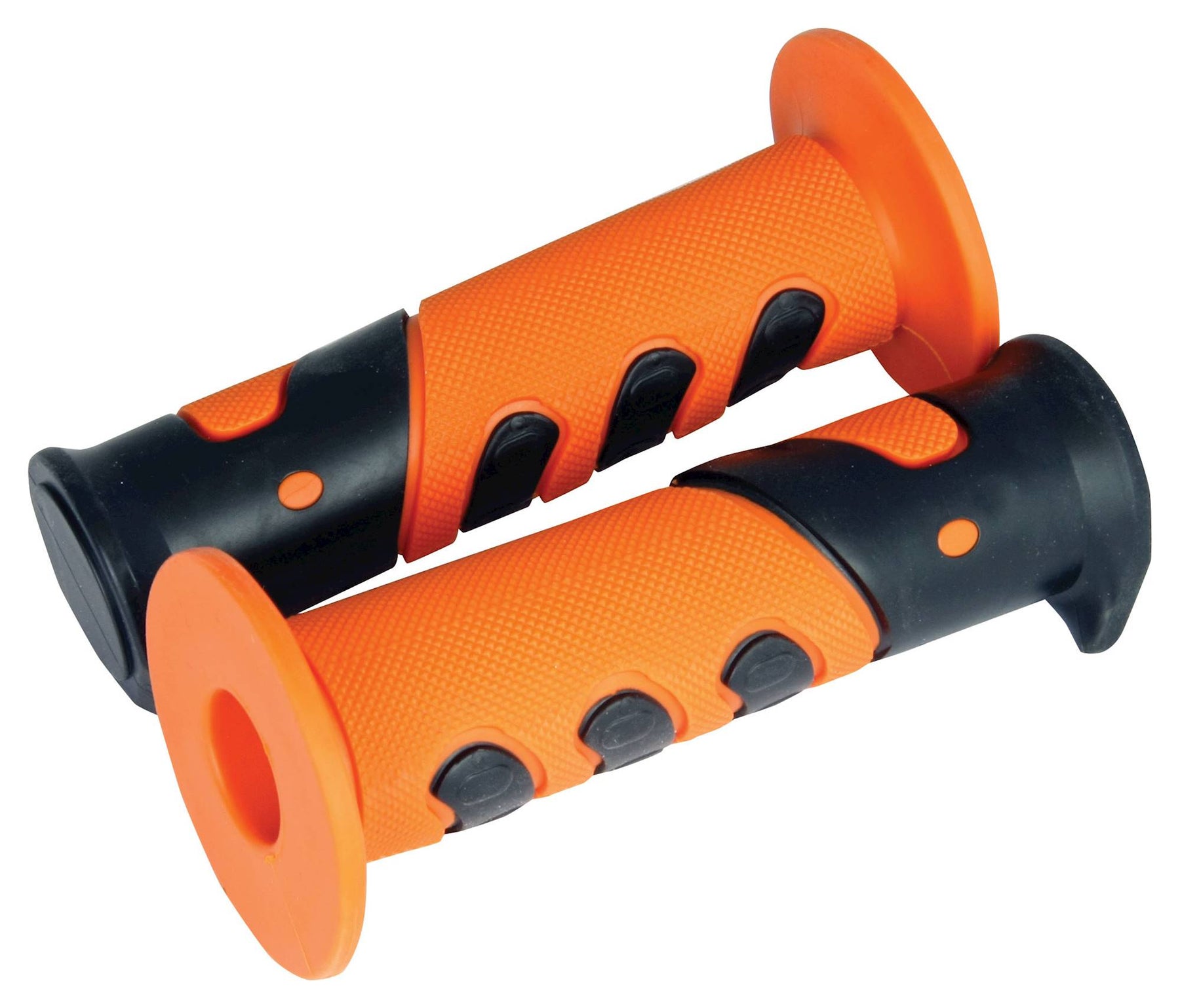 Bike It MX Competition Motocross Grips Orange Black