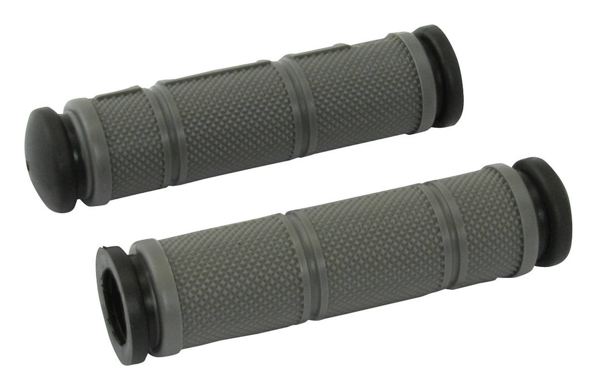 Bike It ATV Quad Jetski MX Style Motorcycle Grips Black Grey 22mm