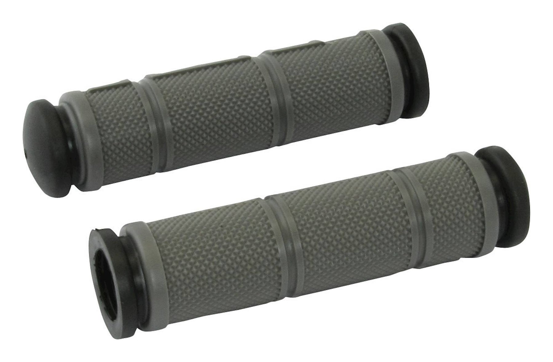 Bike It ATV Quad Jetski MX Style Motorcycle Grips Black Grey 22mm