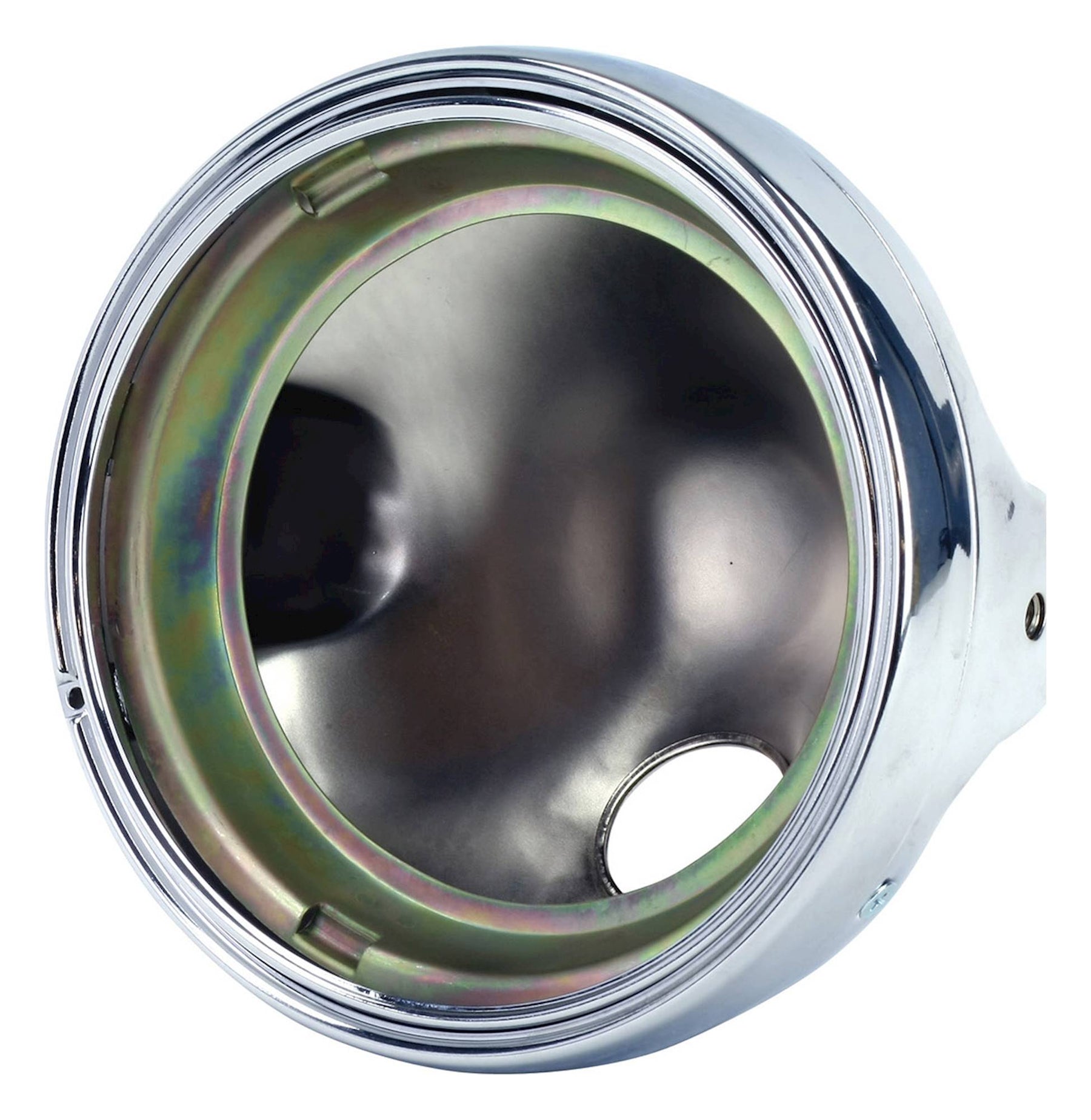 Universal 7 Inch Chrome Motorcycle Headlight Casing