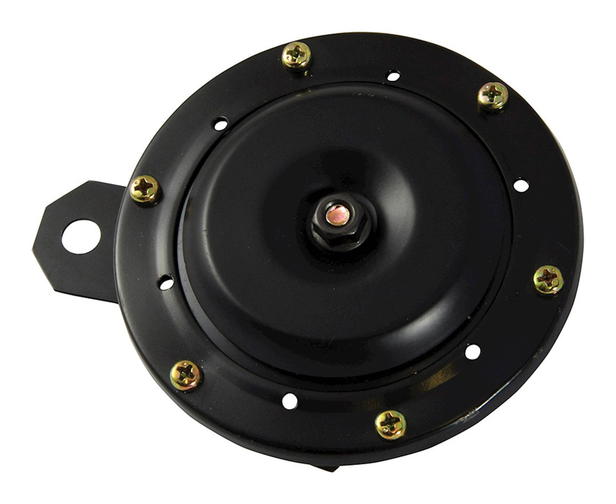 Universal Black Motorcycle Horn 12V Compact Universal Fit