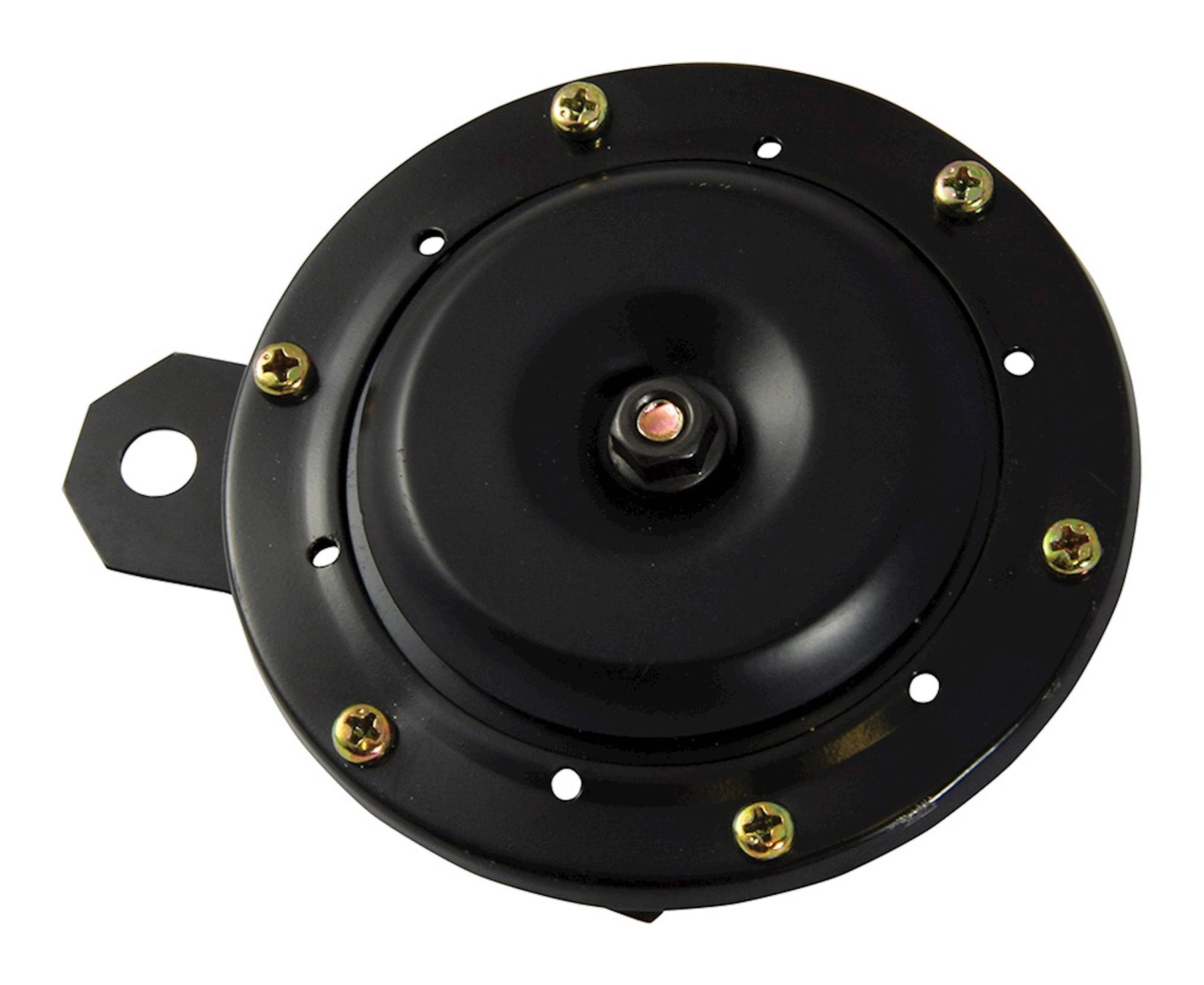 Universal Black Motorcycle Horn 12V Compact Universal Fit