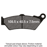 EBC Brakes Extreme Pro Sintered Pads - EPFA209/2HH