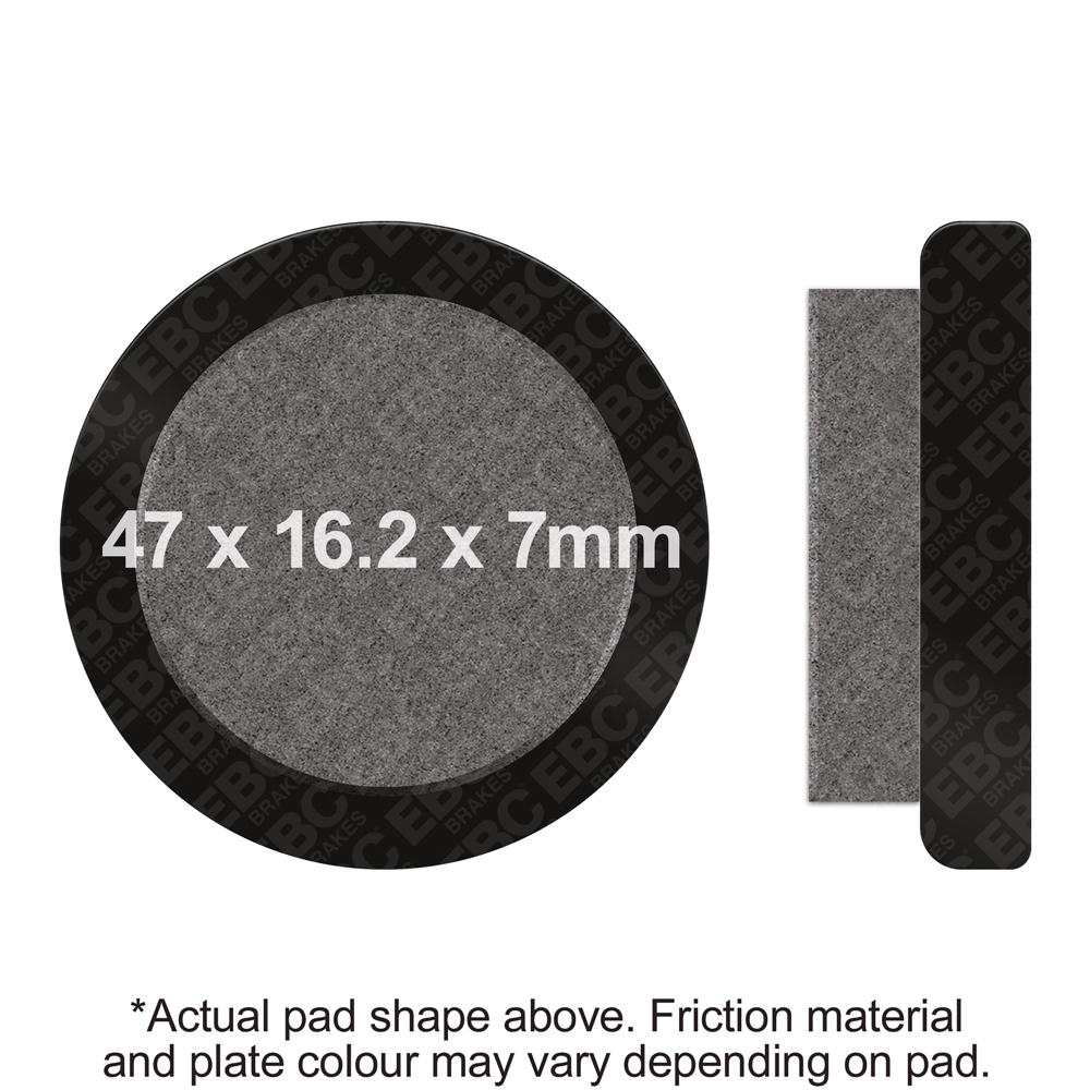 EBC Brakes Organic Pads - FA021