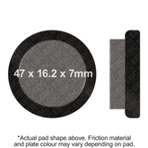 EBC Brakes Organic Pads - FA021
