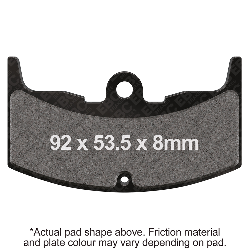 EBC Brakes Organic Pads - FA080