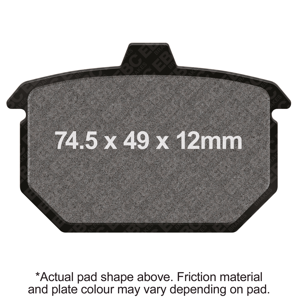EBC Brakes Double-H Sintered Pads - FA078HH