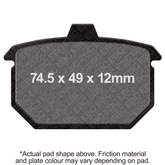 EBC Brakes Double-H Sintered Pads - FA078HH