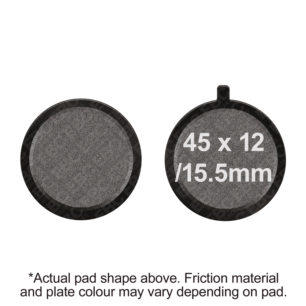 EBC Brakes Organic Pads - FA028