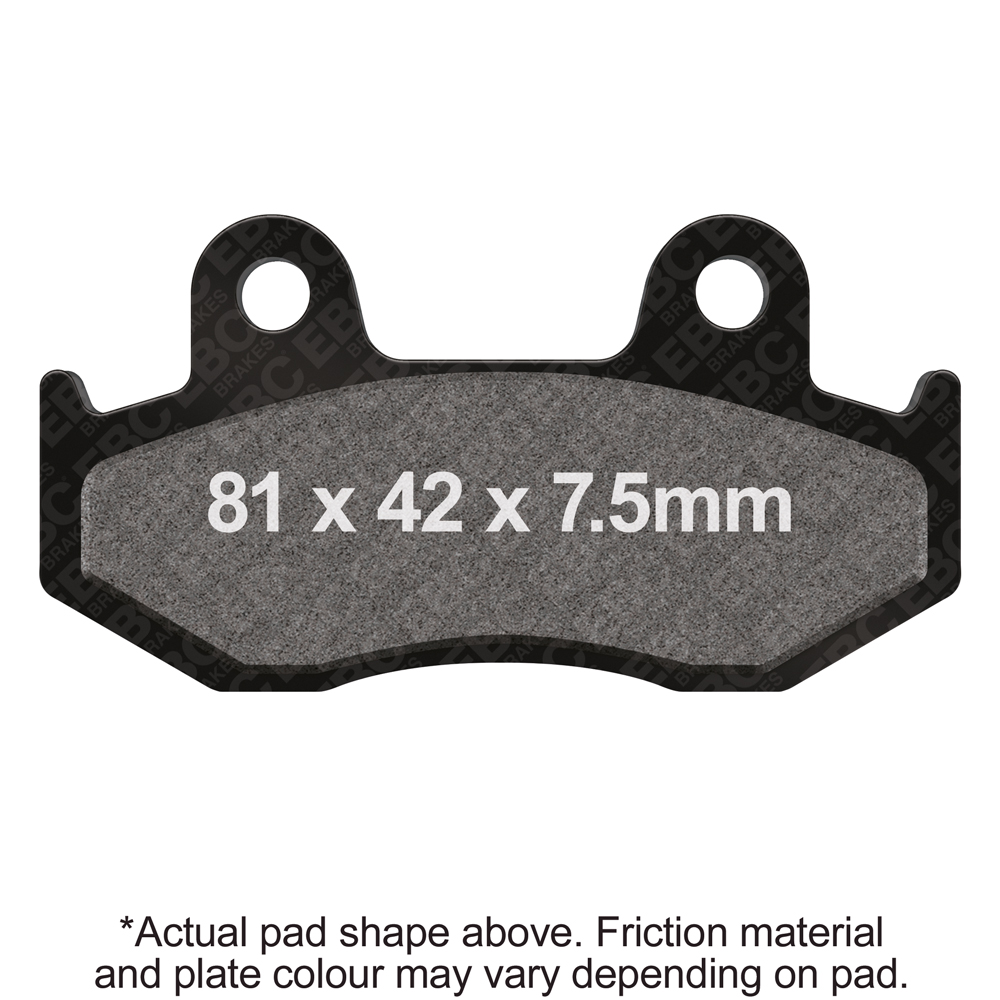 EBC Brakes R Series Heavy Duty Sintered Pads - FA092R
