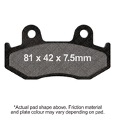EBC Brakes R Series Heavy Duty Sintered Pads - FA092R