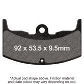 EBC Brakes Organic Pads - FA080/2