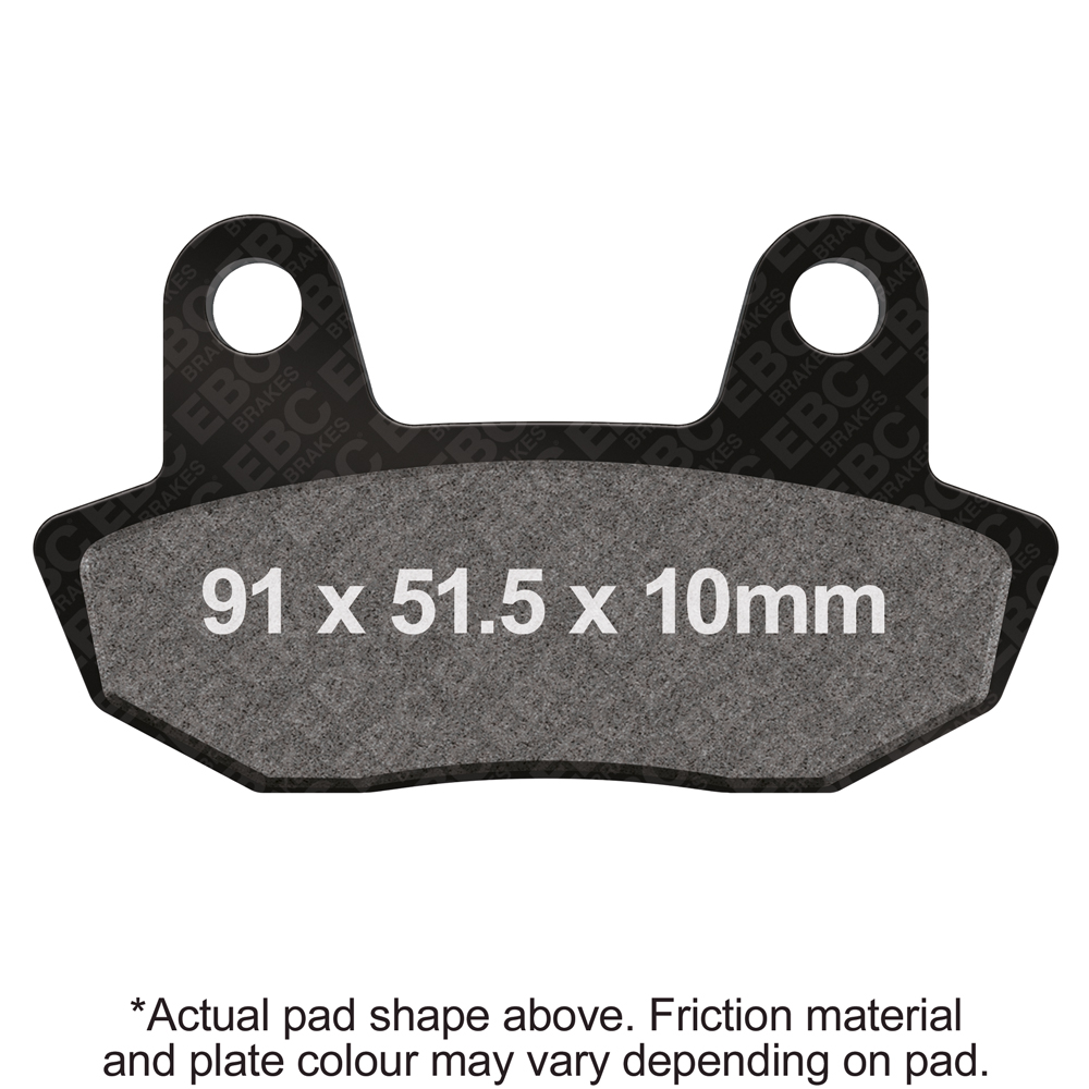 EBC Brakes Vee Semi-Sintered Pads - FA090V