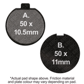 EBC Brakes Organic Pads - FA035