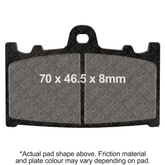 EBC Brakes Extreme Pro Sintered Pads - EPFA158HH