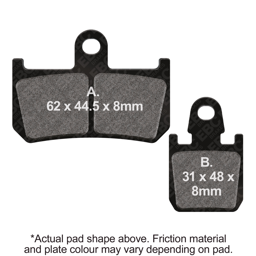 EBC Brakes Extreme Pro Sintered Pads - EPFA442/4HH