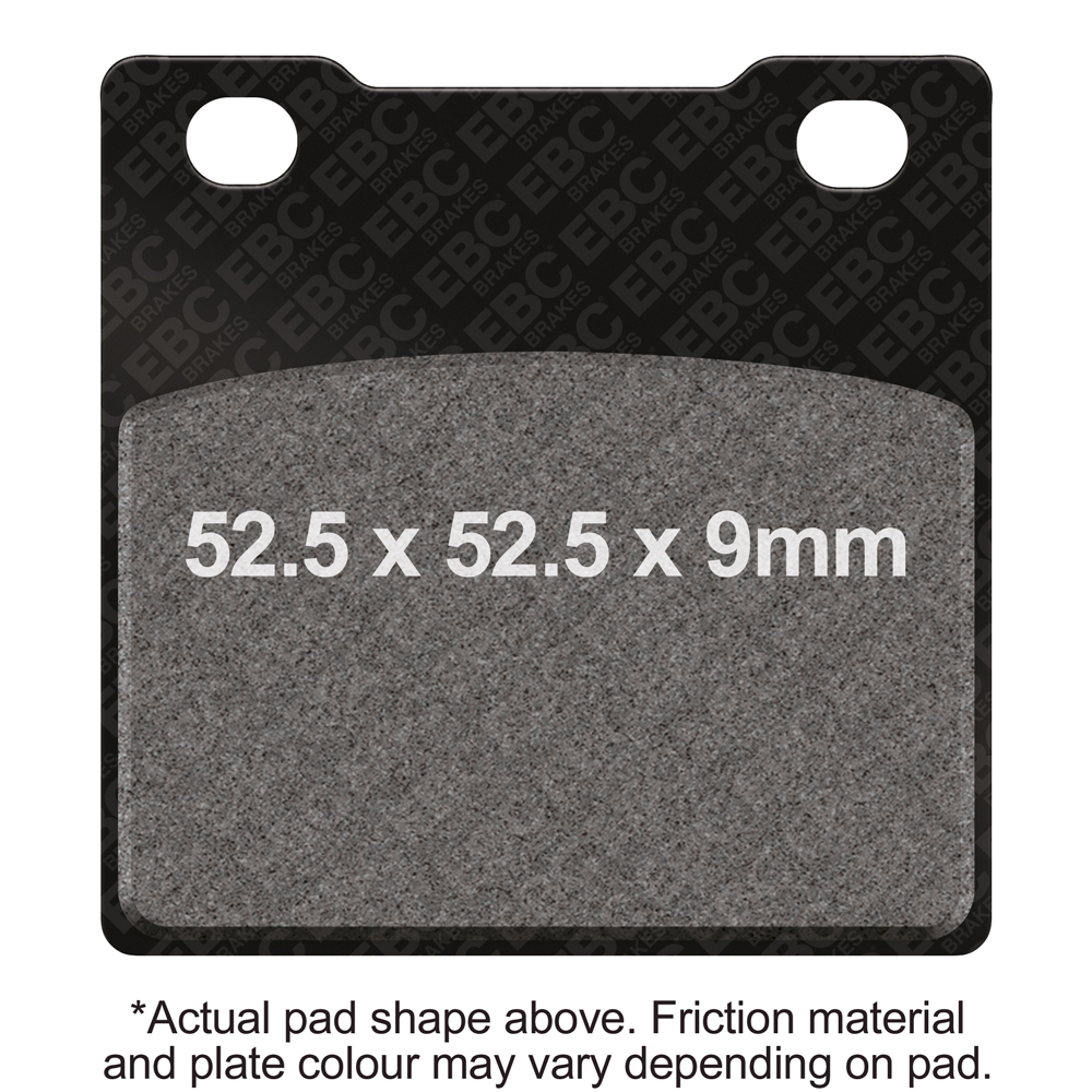 EBC Brakes Vee Semi-Sintered Pads - FA063V