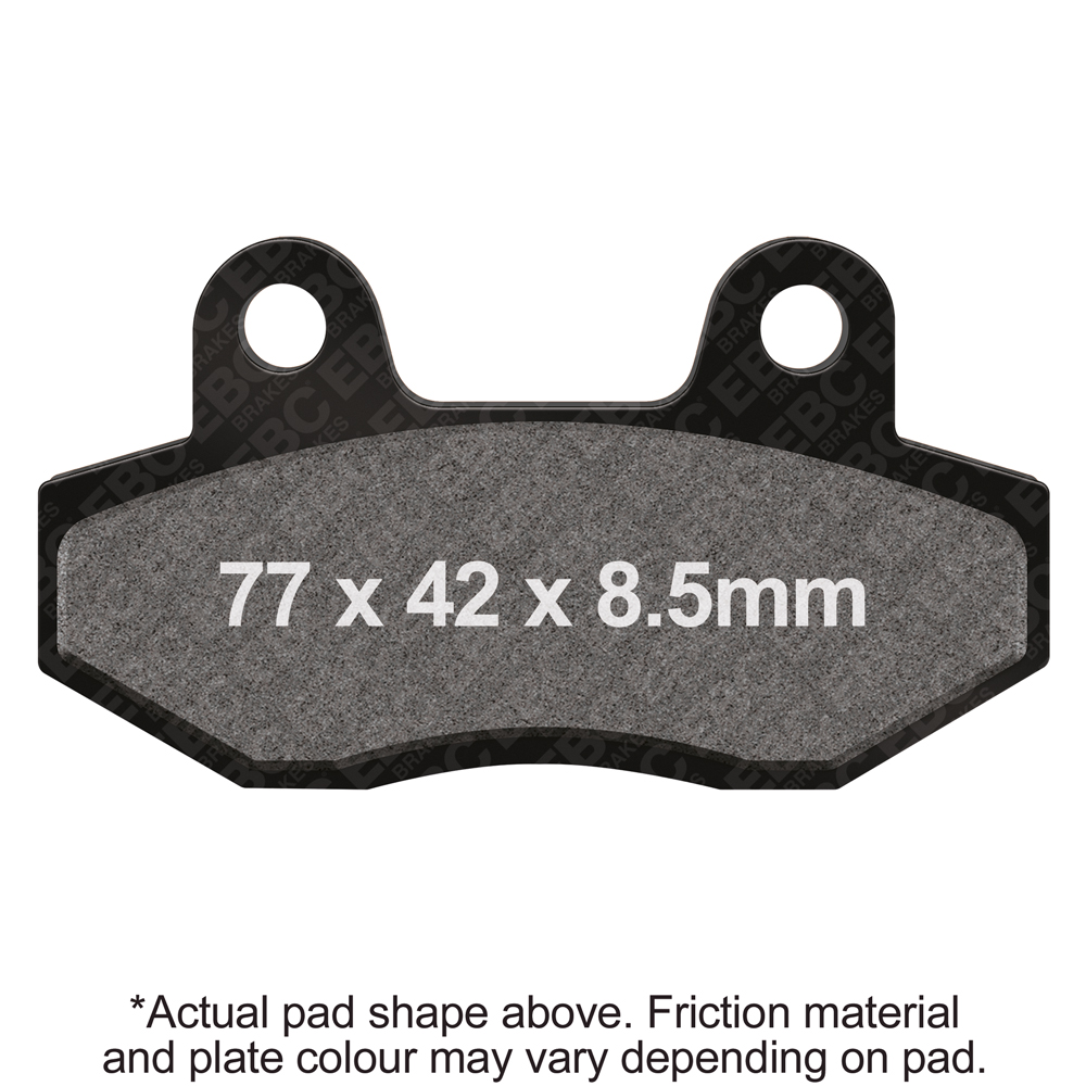 EBC Brakes Organic Pads - FA086/2