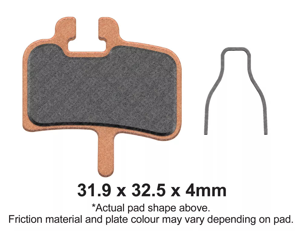 EBC Brakes All Round Bicycle Brake Pads (2pcs) - CFA277