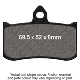 EBC Brakes Extreme Pro Sintered Pads - EPFA239HH