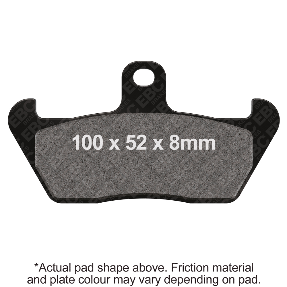 EBC Brakes Organic Pads - FA163