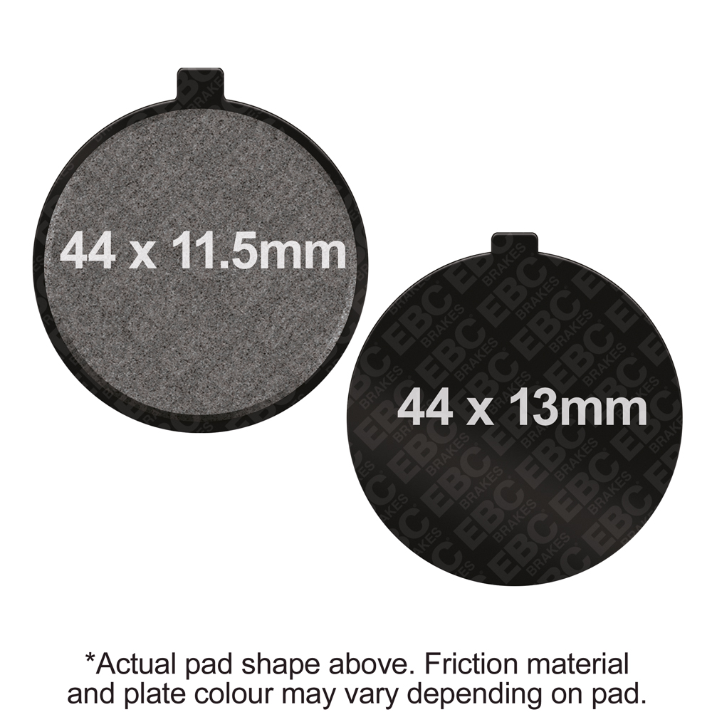 EBC Brakes Organic Pads - FA046