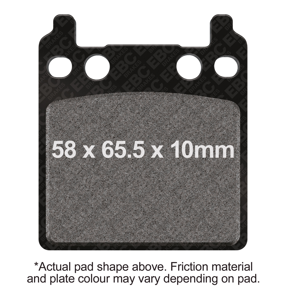 EBC Brakes Vee Semi-Sintered Pads - FA032V