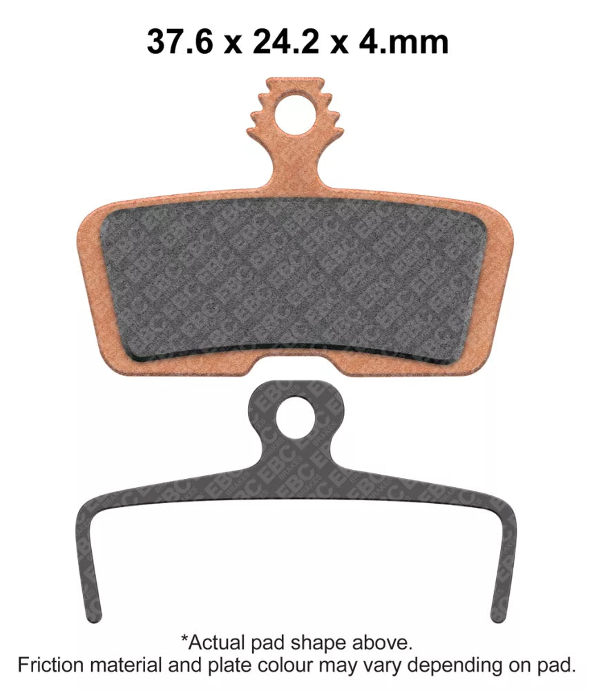 EBC Brakes All Round Bicycle Brake Pads (2pcs) - CFA616