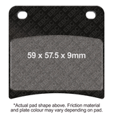 EBC Brakes Organic Pads - FA146