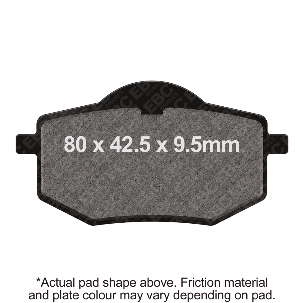 EBC Brakes Organic Pads - FA136