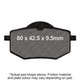EBC Brakes Organic Pads - FA136