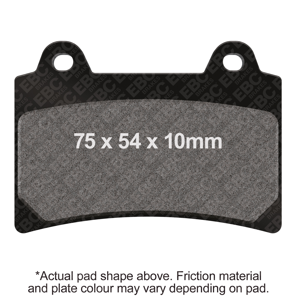 EBC Brakes Vee Semi-Sintered Pads - FA123V