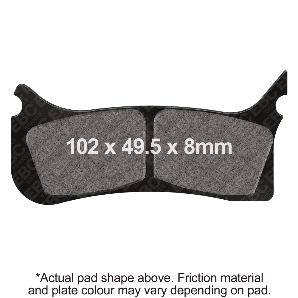 EBC Brakes Extreme Pro Sintered Pads - EPFA406HH
