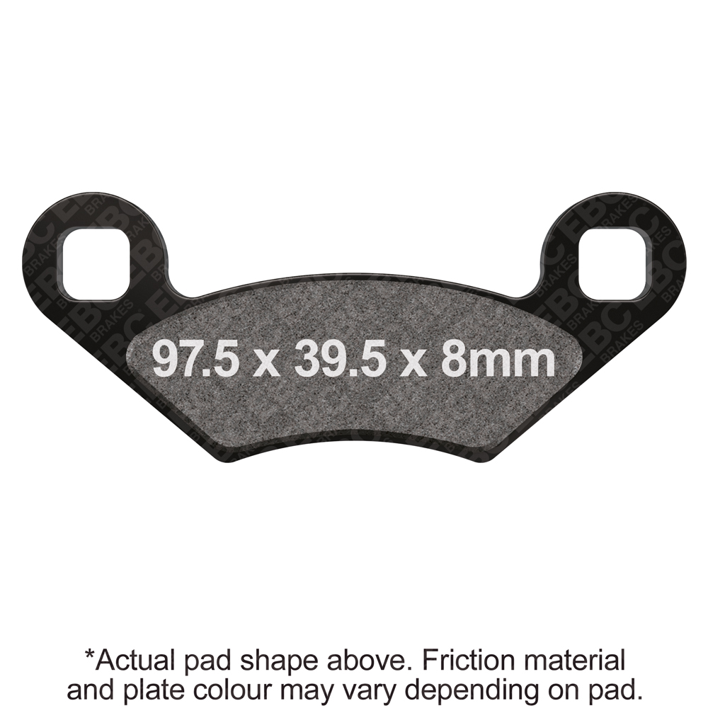 EBC Brakes R Series Heavy Duty Sintered Pads - FA159R