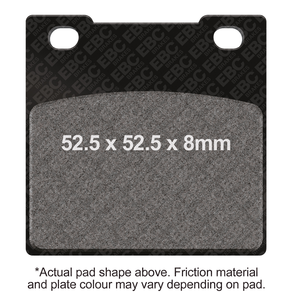 EBC Brakes Organic Pads - FA161