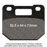 EBC Brakes Organic Pads - FA110