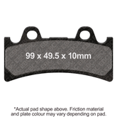 EBC Brakes Extreme Pro Sintered Pads - EPFA190HH