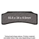 EBC Brakes Sintered Race Brake Pads - GPFAX673HH