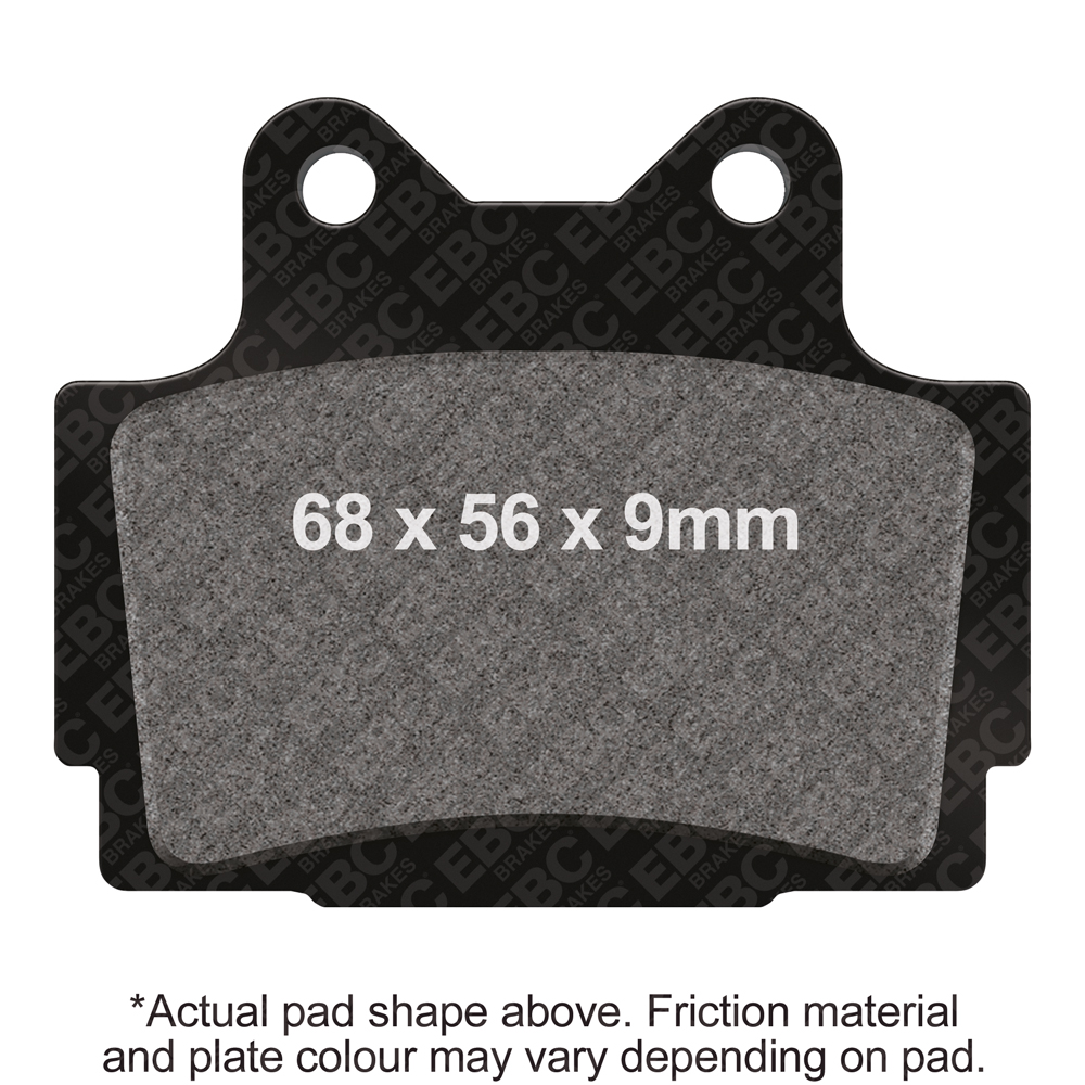 EBC Brakes Double-H Sintered Pads - FA104HH