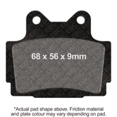 EBC Brakes Double-H Sintered Pads - FA104HH