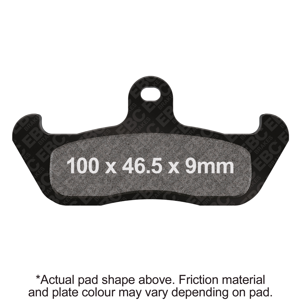 EBC Brakes R Series Heavy Duty Sintered Pads - FA134R