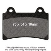 EBC Brakes Double-H Sintered Pads - FA123HH