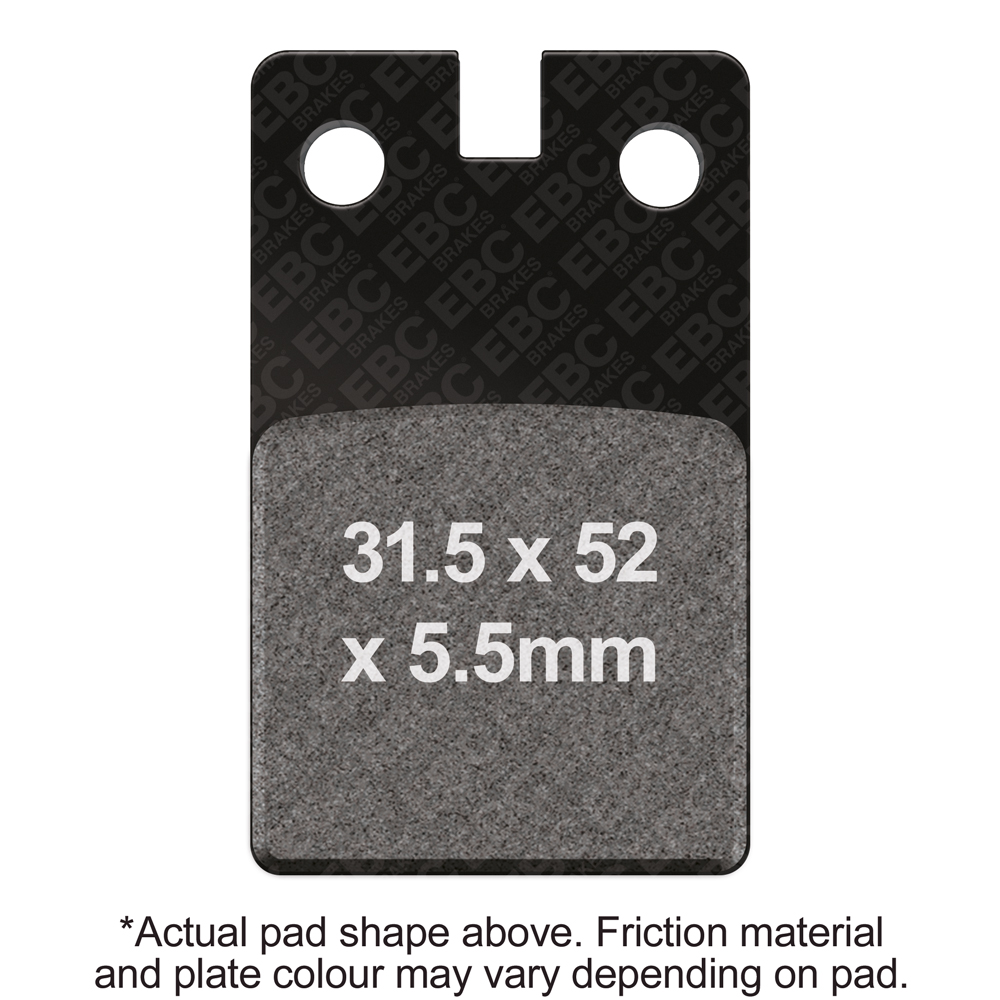 EBC Brakes Organic Pads - FA099